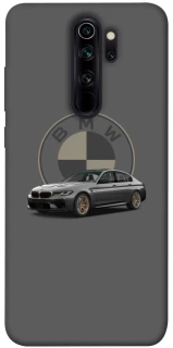 Чехол на Xiaomi Redmi Note 8 Pro BMW grey v2 фото 1 из 1