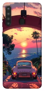Чохол на Samsung Galaxy A21 Porsche at sunset фото 1 з 1