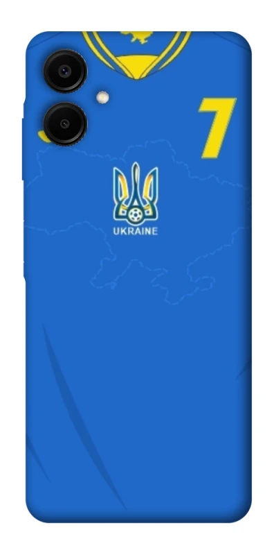 Чохол на Samsung Galaxy A06 UA-Football ver.4 фото 1 з 1