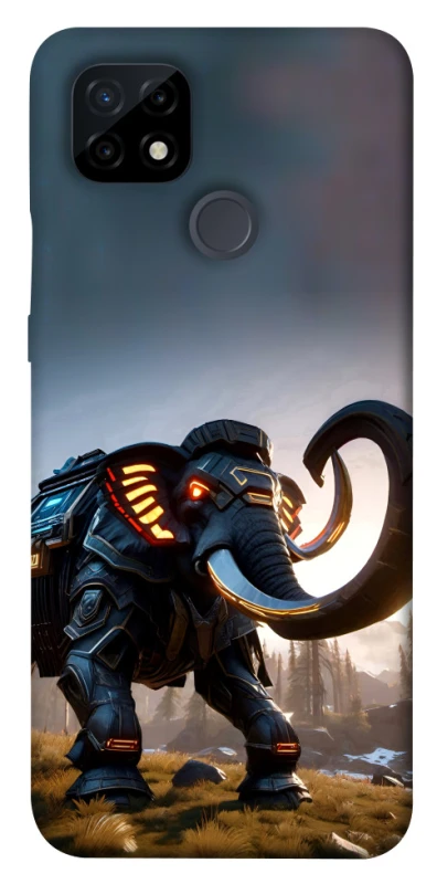 Чохол на Realme C21 Cyber ​​elephant фото 1 з 1