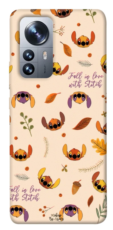 Чохол на Xiaomi 12 / 12X Fall in love with Stitch фото 1 з 1