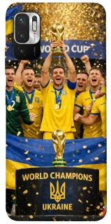 Чехол на Xiaomi Poco M3 Pro 4G / 5G UA-Football ver.5 фото 1 из 1