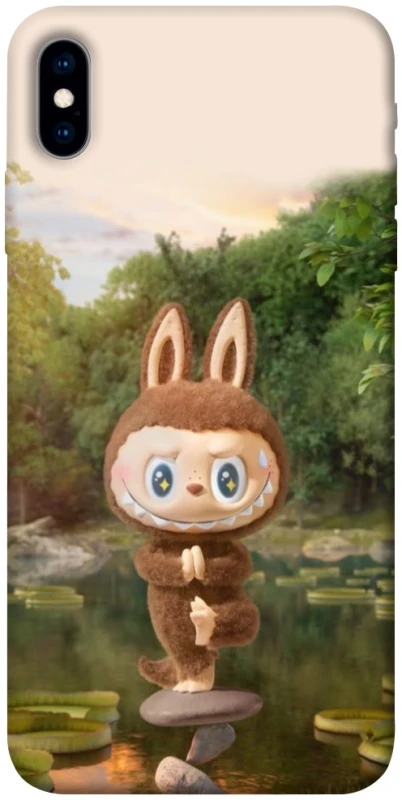 Чехол на Apple iPhone X (5.8") Labubu Yoga фото 1 из 1