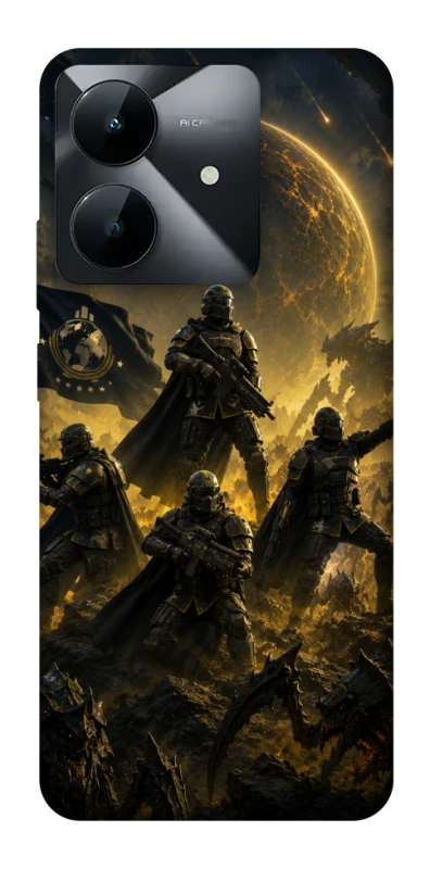 Чохол на Realme Note 60x HELLDIVERS ver.2 фото 1 з 1