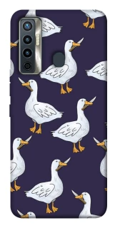 Чехол на TECNO Camon 17 Гуси с претензией фото 1 из 1