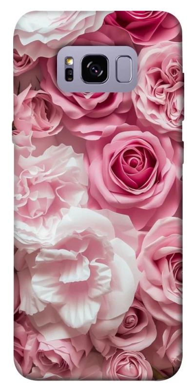 Чехол на Samsung G955 Galaxy S8 Plus Розовые цветы фото 1 из 1
