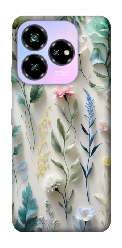 Чохол на ZTE Nubia V60 Floral design ver.3 фото 1 з 1
