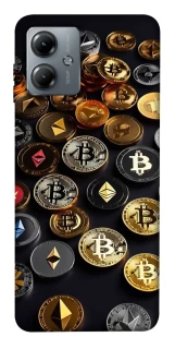 Чехол на Motorola Moto G14 Many coins фото 1 из 1