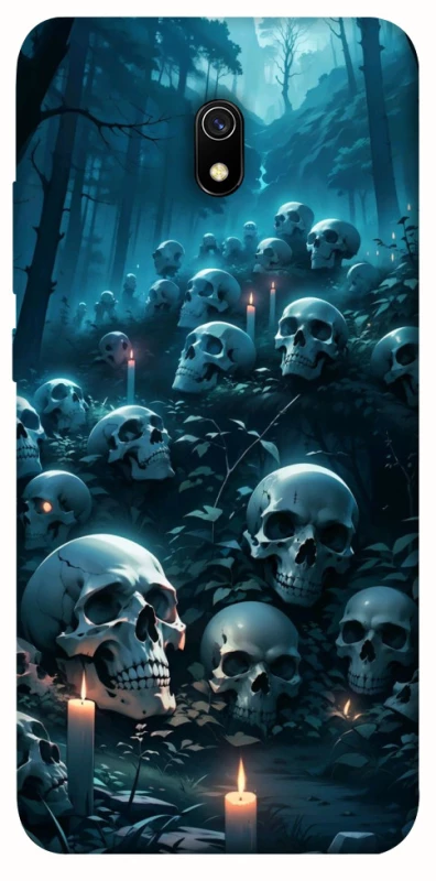 Чехол на Xiaomi Redmi 8a Skulls v3 фото 1 из 1