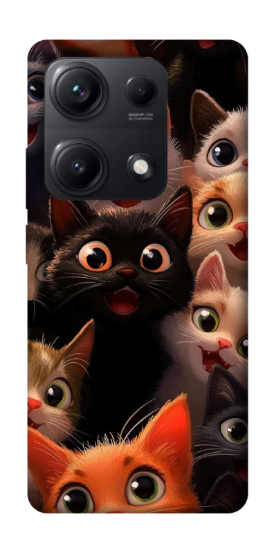 Чохол на Xiaomi Redmi Note 14S happy cats фото 1 з 1