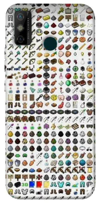 Чохол на TECNO Spark 6 Go Minecraft v2 фото 1 з 1