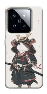 Чохол на Xiaomi 14 Pro Samurai Cat Warrior фото 1 з 1