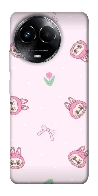 Чохол на Realme C67 4G Labubu Flower фото 1 з 1