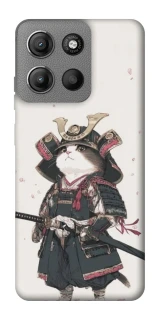 Чохол на Motorola Moto G15 Power Samurai Cat Warrior фото 1 з 1