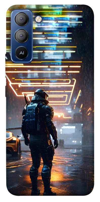 Чехол на TECNO Pop 5 LTE Cyber character фото 1 из 1