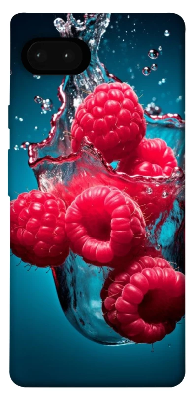 Чохол на Google Pixel 7a Малинка у воді фото 1 з 1