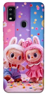 Чехол на ZTE Blade A51 Labubu twins ver.3 фото 1 из 1