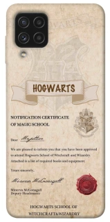 Чехол на Samsung Galaxy A22 4G The Hogwarts acceptance letter фото 1 из 1