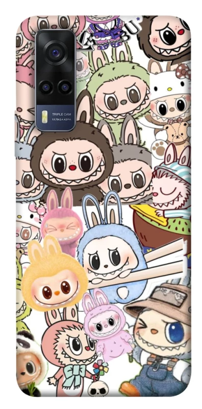Чохол на Vivo Y53s All Labubus фото 1 з 1