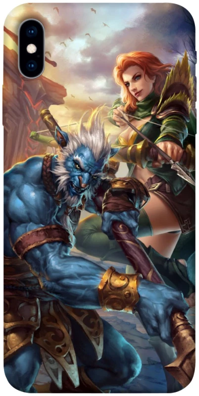 Чехол на Apple iPhone X (5.8") Dota heroes фото 1 из 1