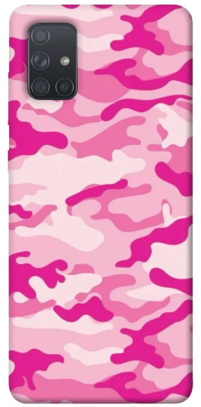 Чехол на Samsung Galaxy A71 camouflage pink фото 1 из 1