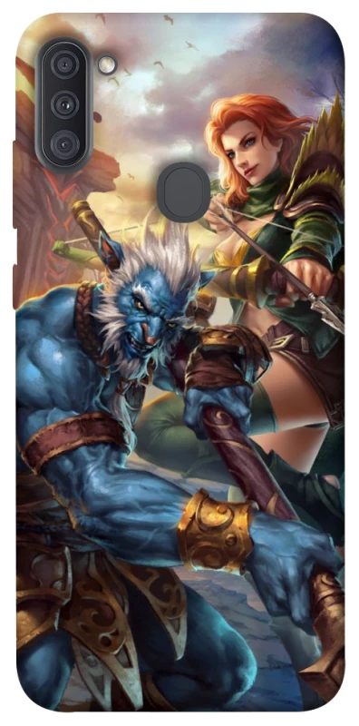 Чохол на Samsung Galaxy A11 Dota heroes фото 1 з 1