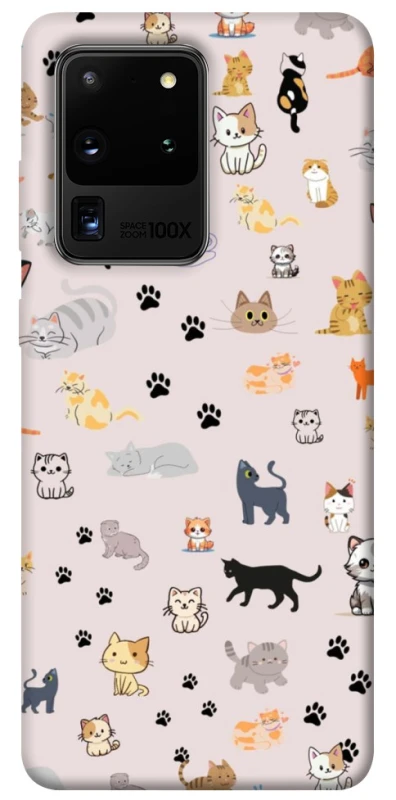 Чохол на Samsung Galaxy S20 Ultra Cat style ver.1 фото 1 з 1