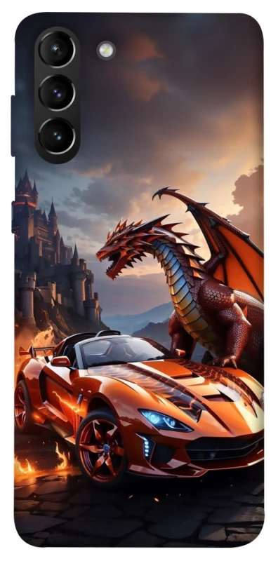 Чохол на Samsung Galaxy S21+ Сar and dragon фото 1 з 1