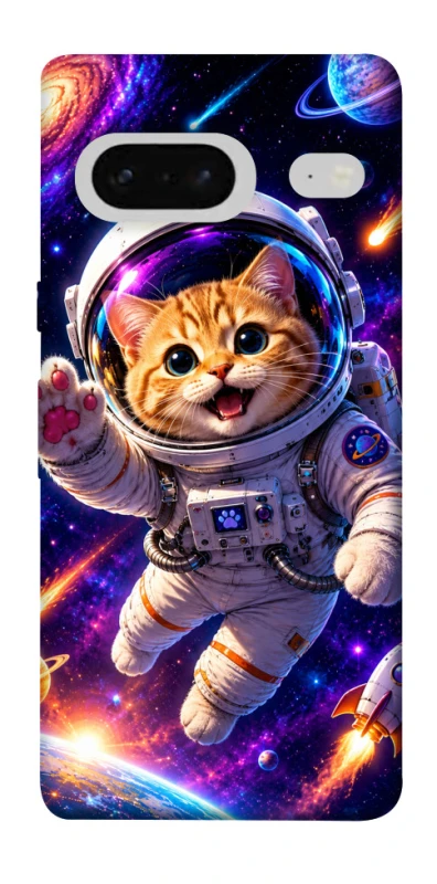 Чохол на Google Pixel 7 Space Cat фото 1 з 1