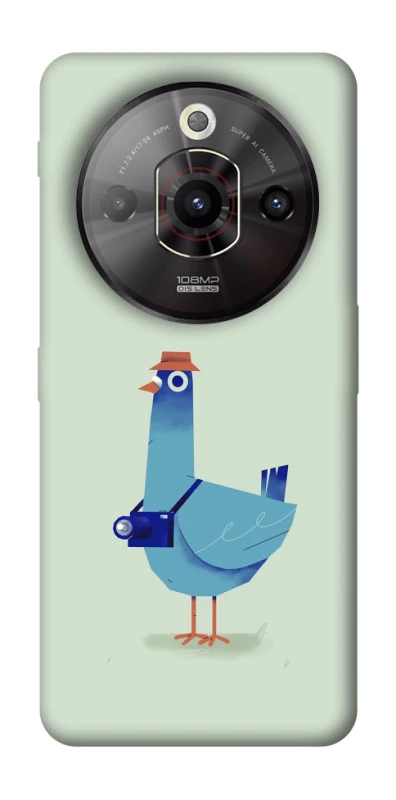 Чохол на ZTE Nubia Focus Pro Голуб-детектив фото 1 з 1