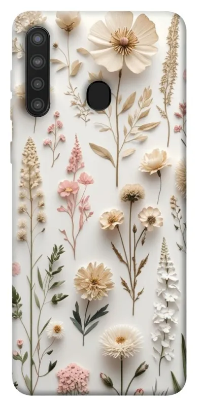 Чохол на Samsung Galaxy A21 Floral design ver.1 фото 1 з 1