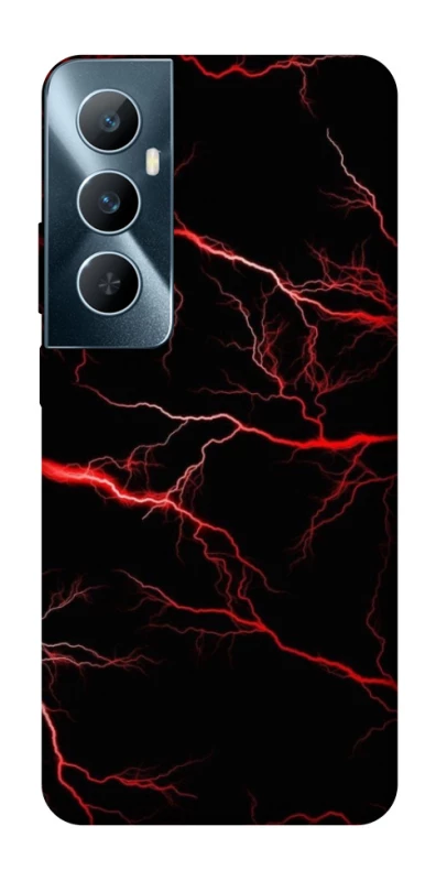 Чехол на Realme C65 4G Красная молния фото 1 из 1