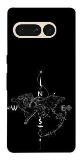 Чехол на Google Pixel 7 Pro Travel Map фото 1 из 1