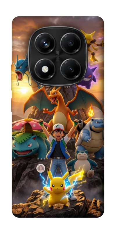 Чехол на Xiaomi Redmi Note 14 Pro 4G Pokemon фото 1 из 1