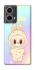 Чохол на Motorola Moto G85 Fluffy Rainbow Labubu фото 1 з 1