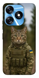 Чохол на TECNO Spark 10 Кіт захисник фото 1 з 1