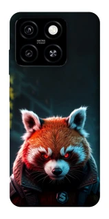 Чохол на ZTE Blade A55 4G Cyber Red Panda фото 1 з 1