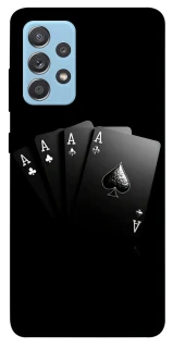 Чехол на Samsung Galaxy A52 4G / A52 5G Black Cards фото 1 из 1