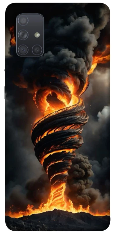 Чехол на Samsung Galaxy A71 Огненный торнадо фото 1 из 1