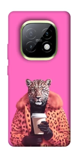 Чохол на Realme Narzo 70 Turbo Леопард з кавою фото 1 з 1