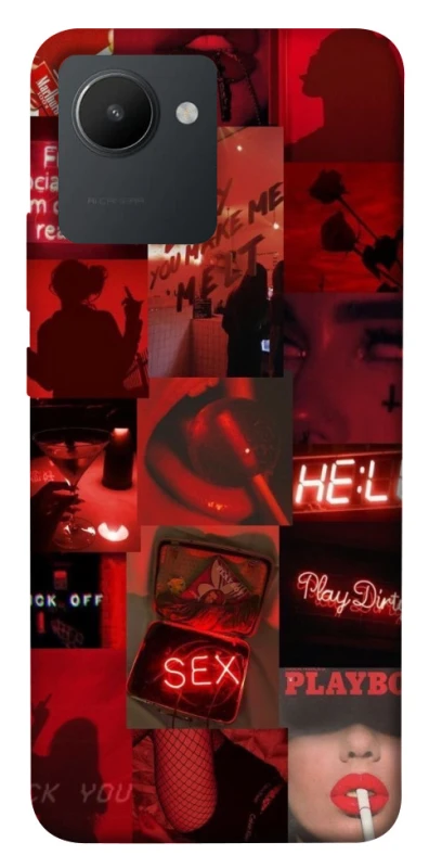 Чехол на Realme C30s Love collage ver.3 фото 1 из 1