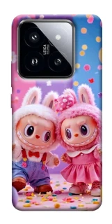 Чехол на Xiaomi 14 Pro Labubu twins ver.3 фото 1 из 1