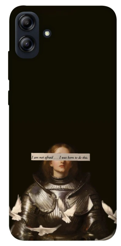 Чохол на Samsung Galaxy A04e Not afraid фото 1 з 1