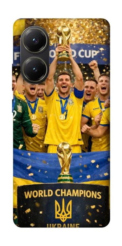 Чехол на Xiaomi Poco X6 Pro UA-Football ver.5 фото 1 из 1