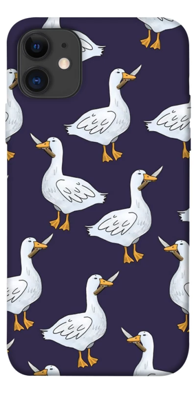 Чохол на Apple iPhone 11 (6.1") Гуси з претензією фото 1 з 1