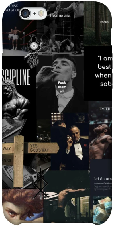 Чехол на Apple iPhone 6/6s plus (5.5") Men's style v2 фото 1 из 1