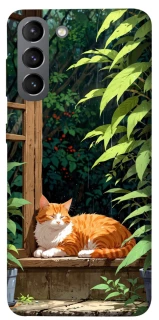 Чохол на Samsung Galaxy S21 red cat фото 1 з 1