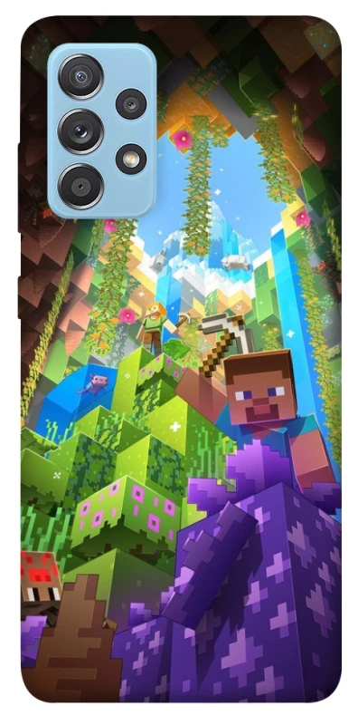 Чехол на Samsung Galaxy A52 4G / A52 5G Minecraft forever фото 1 из 1