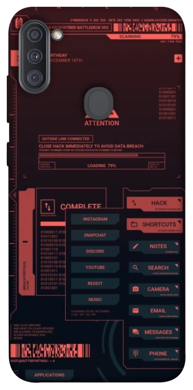 Чохол на Samsung Galaxy A11 Attention фото 1 з 1