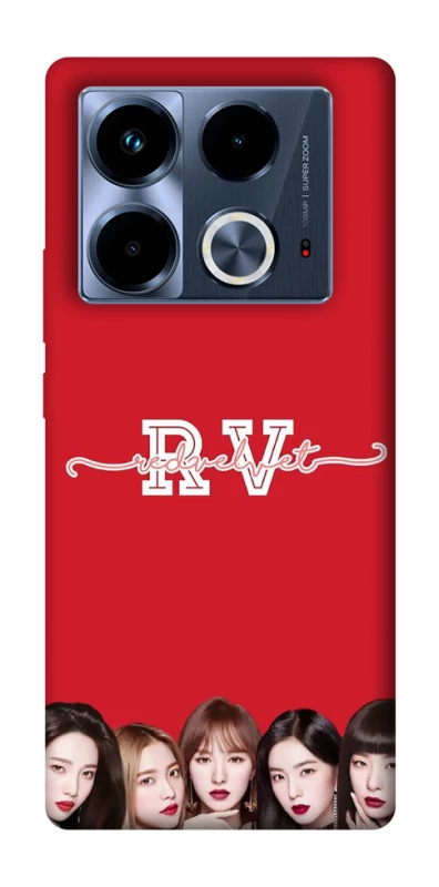 Чохол на Infinix Note 40 4G RED VELVET v3 фото 1 з 1